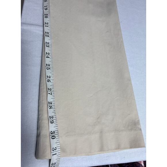 Theory Khaki Pants Women's Size 6 Straight Leg - Picture 6 of 7